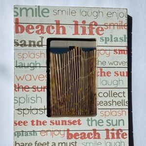 Beach themed frame